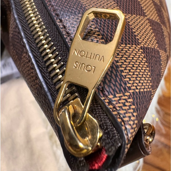 Beautiful Louis Vuitton SIENA PM Damier ebene with long strap, duster and cert. - Picture 5 of 16